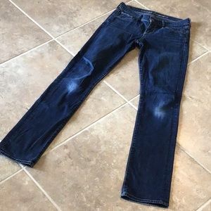 Citizens of Humanity AVA jeans, low rise straight leg, size 26